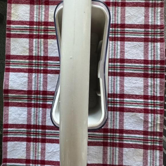 Used White Bagel Slicer Kitchen Tool Home Decor - Picture 4 of 5